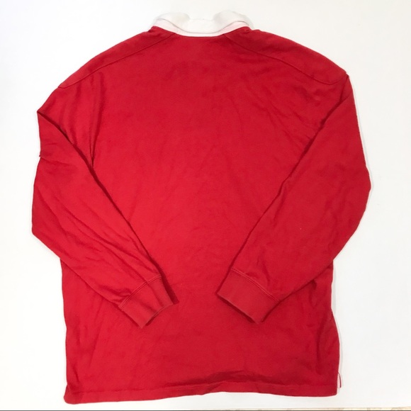 Vintage 90s Polo Rugby Shirt XL Men’s 100% Cotton - Picture 6 of 7